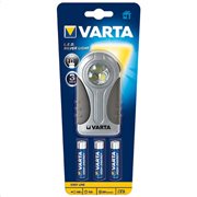 Varta Φακός LED Silver Light (Περιλαμβάνει 3 μπαταρίες AAA) 123450