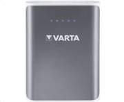 Varta Power Bank 10.400mAh Power Pack 12880 Ανθρακί