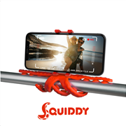 Celly Squiddy Flexible Mini Tripod Red