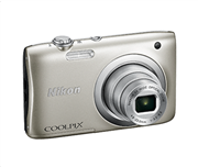Nikon Φωτογραφική Μηχανή Compact Coolpix A100 Ασημί