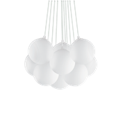 Ideal Lux Κρεμαστό Φωτιστικό Οροφής Πολύφωτο MAPA BIANCO SP11 131924