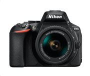 Nikon D5600 Kit DSLR Φωτογραφική Μηχανή AF-P 18-55mm VR Μαύρο