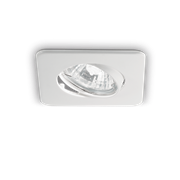 Ideal Lux Downlight Φωτιστικό Χωνευτής Τοποθέτησης Μονόφωτο LOUNGE BIANCO 138978