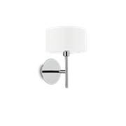 Ideal Lux Φωτιστικό Τοίχου - Απλίκα Μονόφωτο WOODY AP1 BIANCO 143156