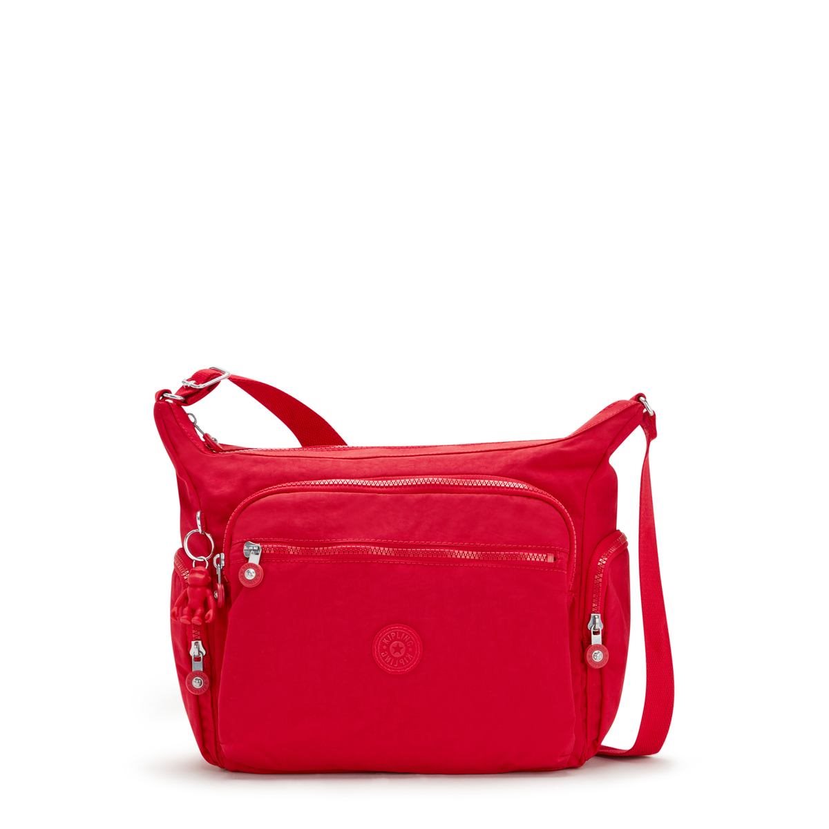 Kipling τσάντα crossbody 35.5x30x18.5cm Gabbie Red