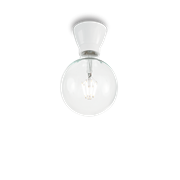 Ideal Lux Φωτιστικό οροφής - Πλαφονιέρα - Σποτ Μονόφωτο WINERY PL1 BIANCO 155227