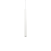 Ideal Lux Κρεμαστό Φωτιστικό Οροφής Μονόφωτο ULTRATHIN SP1 SMALL ROUND BIANCO 156682