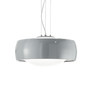 Ideal Lux Κρεμαστό Φωτιστικό Οροφής Μονόφωτο COMFORT SP1 GRIGIO 159560