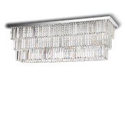 Ideal Lux Φωτιστικό οροφής - Πλαφονιέρα - Σποτ Πολύφωτο MARTINEZ PL8 CROMO 166285