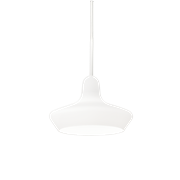 Ideal Lux Κρεμαστό Φωτιστικό Οροφής Μονόφωτο LIDO-3 SP1 BIANCO 168319