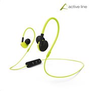 Hama "Active BT" Clip-On Sport Ακουστικά, μαύρα / κίτρινα