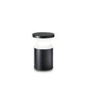 Ideal Lux Φωτιστικό Δαπέδου - Ορθοστάτης Μονόφωτο TORRE PT1 SMALL NERO 186979