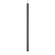 Ideal Lux Κρεμαστό Φωτιστικό Οροφής Μονόφωτο ULTRATHIN SP1 BIG SQUARE NERO 194196