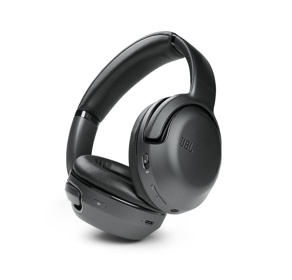 JBL Tour One, Over-Ear Bluetooth Headphones, True Adaptive Noise Cancelling, (Black)