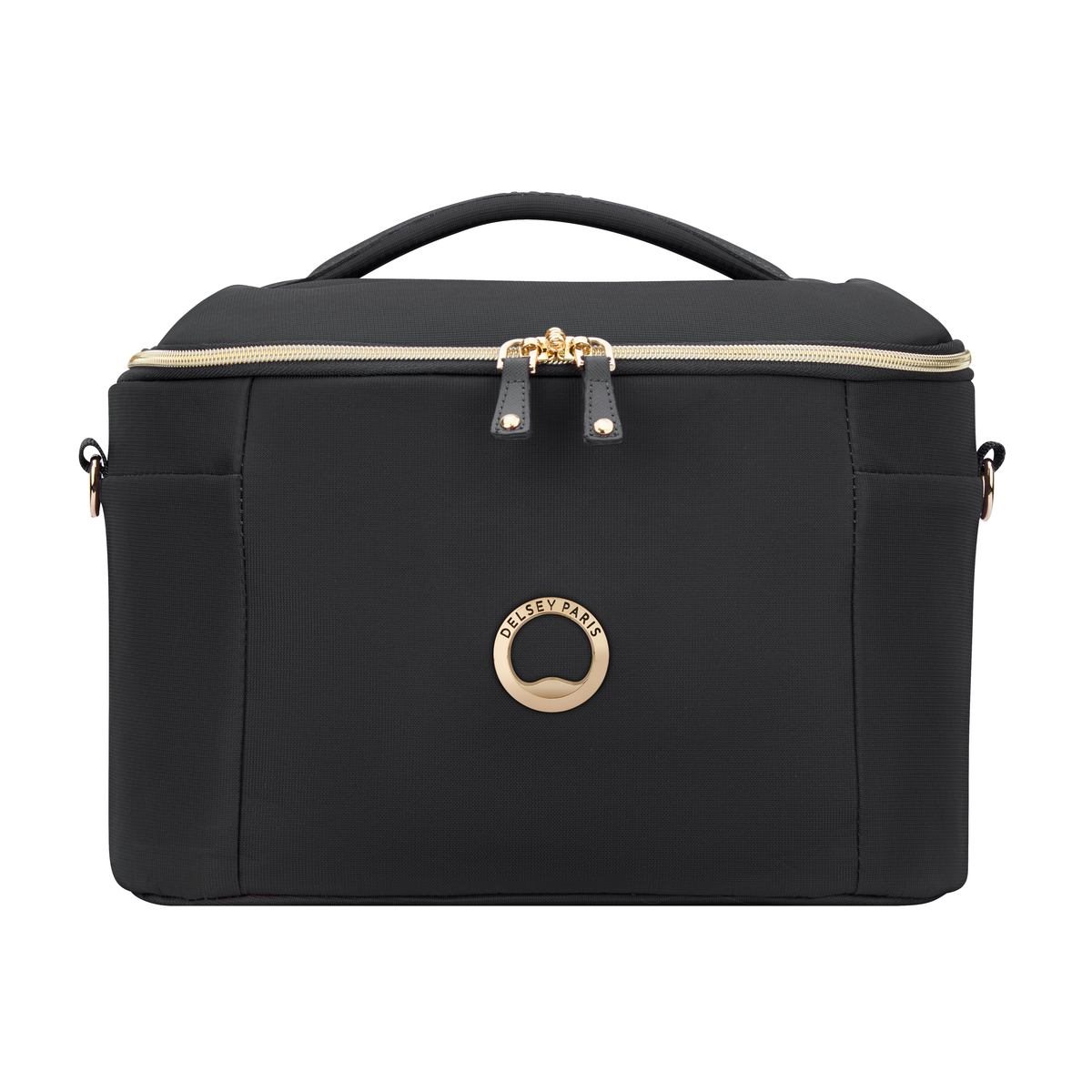 Delsey Beauty case recycled 25x32x21.5cm σειρά Montrouge Black allSmart
