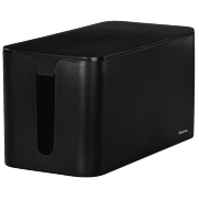 Hama "Mini" Cable Box, 23.5 x 11.5 x 12 cm, black