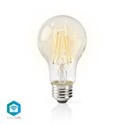NEDIS Wi-Fi έξυπνη λάμπα Filament LED, E27, A60, 5W, 500lm, WIFILF10WTA60