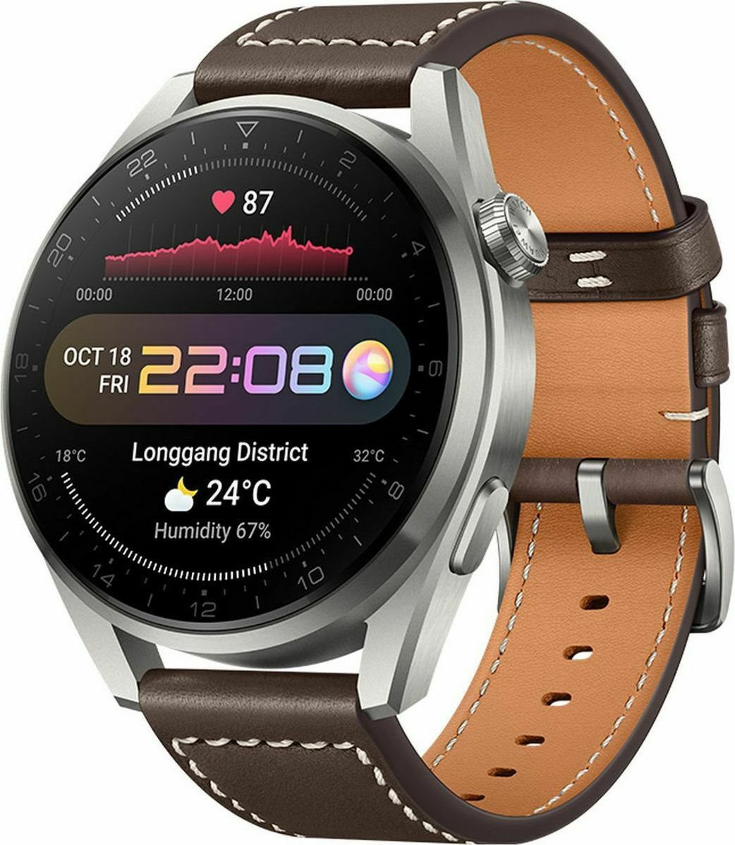 Huawei Watch 3 Pro Titanium Brown