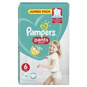 Pampers Pants Jumbo Pack Μέγεθος 6 (15+ kg) 44 Πάνες-βρακάκι 81696626