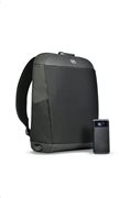 BG Berlin Antitheft τσάντα πλάτης 45x32x14cm για PC έως 17" με powerbank 10.000mAh με οθόνη σειρά Ne 010/09/BLACK
