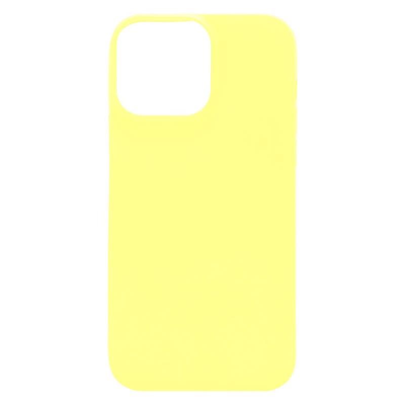 Θήκη Soft TPU inos Apple iPhone 13 Pro Max S-Cover Κίτρινο
