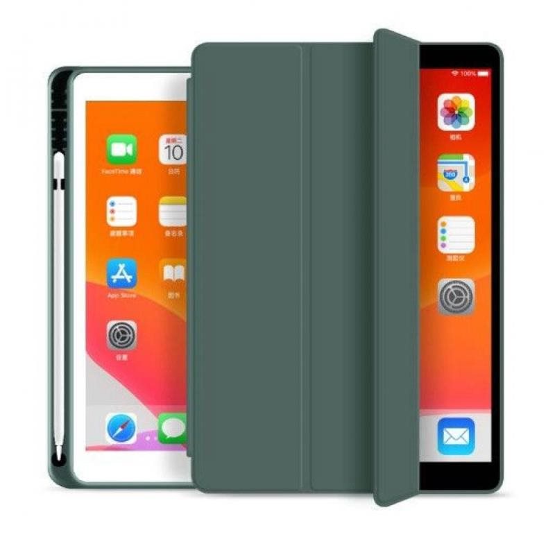 Θήκη Flip Smart inos Apple iPad 10.2 2019 / 2020 / 2021 με TPU & SC Pen Πράσινο