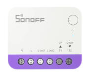 SONOFF smart διακόπτης MINI-RBS για μηχανισμό κουρτινών WiFi συμβατός με Matter λευκός