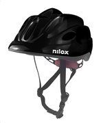 Nilox helmet kid black led light Παιδικό προστατευτικό κράνος Μαύρο