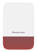 POWERTECH σειρήνα PT-1608 εξωτερικού χώρου IP65 433MHz 120dB 5000mAh κόκκινη