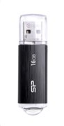 Silicon Power USB Flash Drive Ultima U02 16GB USB 2.0 Μαύρο