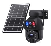 SECTEC smart ηλιακή κάμερα ST-5986M 3MP dual lens 20x zoom 4G SD PTZ