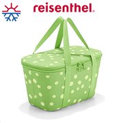 Reisenthel Θερμομονωτική τσάντα πράσινη πουά XS Coolerbag 4lt
