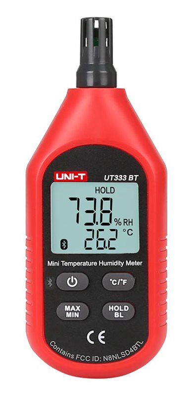UNI-T ψηφιακό θερμόμετρο & υγρασιόμετρο UT333BT Bluetooth