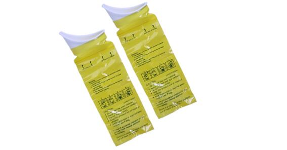 Wellys Σακούλες Ούρησης σετ 2τμχ - Disposable Urinal Bag 131801