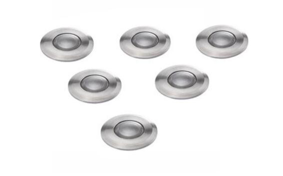 Προβολείς δαπέδου LED, σετ των 6τεμ, Massive Ramsgate 17080/47/10