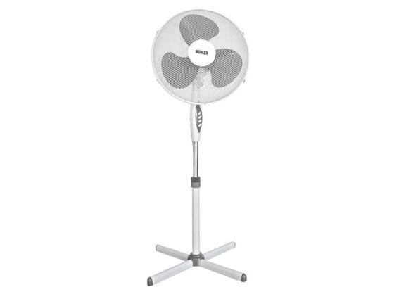 Muhler Ανεμιστήρας Δαπέδου Ορθοστάτης 45W με 3 Ταχύτητες σε Λευκό χρώμα, FM-3031