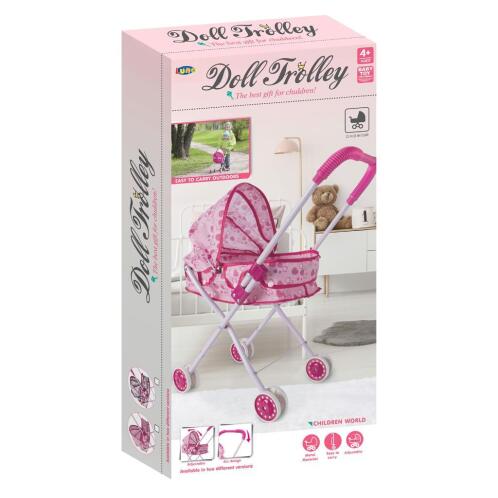 Καροτσάκι Κούκλας Luna Toys σε Κουτί 27x10,5x51εκ.