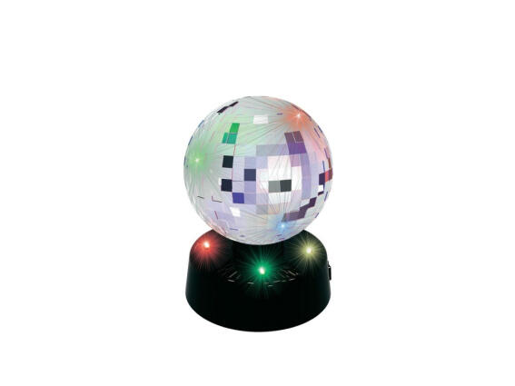 Party Fun Lights Mirror Disco Μπάλα 10cm με 4 LED, 86581