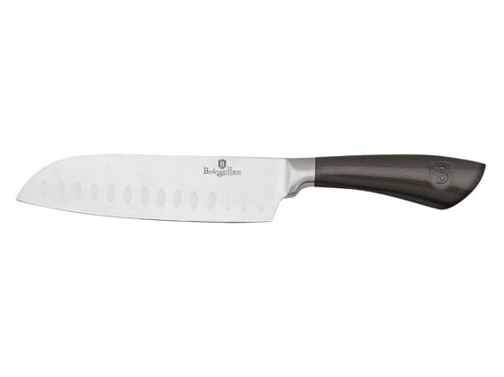Berlinger Haus BH-2347 Ανοξείδωτο Μαχαίρι Κουζίνας Santoku 17.5cm με λαβή σε Carbon χρώμα