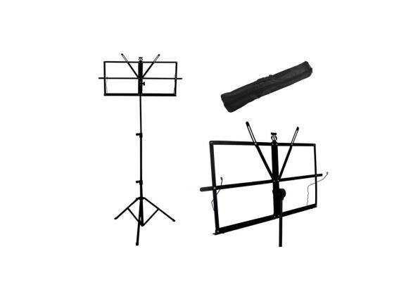 Πτυσσόμμενο Μεταλλικό αναλόγιο για μουσικές παρτηρτούρες και βιβλία,  65x90x123cm