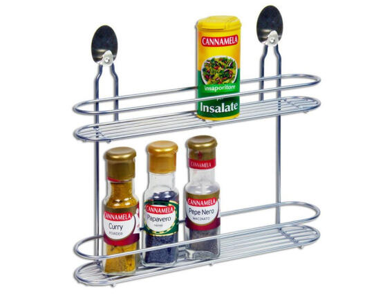 Επιτοίχια μεταλλική ραφιέρα κουζίνας με εύκολη τοποθέτηση, Artex Cuky Proof Line, 29.21.22