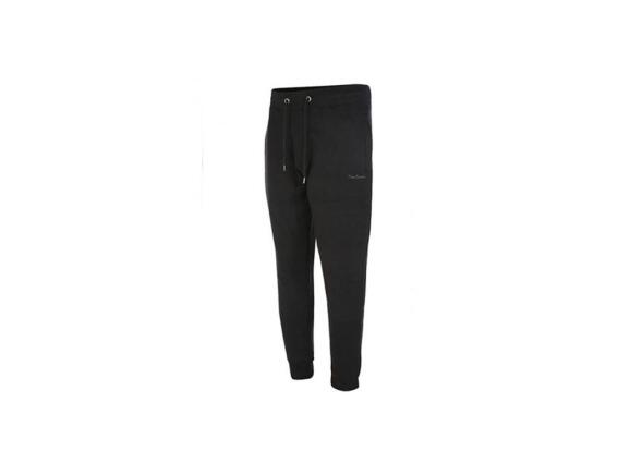 Pierre Cardin Ανδρικό Παντελόνι Φόρμας Γυμναστικής με λογότυπο τύπωμα στο πλάι σε Μαύρο Χρώμα XXLarge