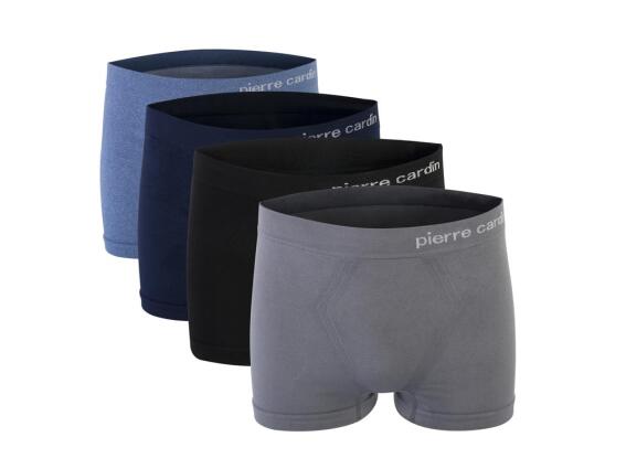 Pierre Cardin Σετ Ανδρικά Μποξεράκια Πακέτο 4 τμχ. Boxers 4-pack Mix Colour Set XXLarge