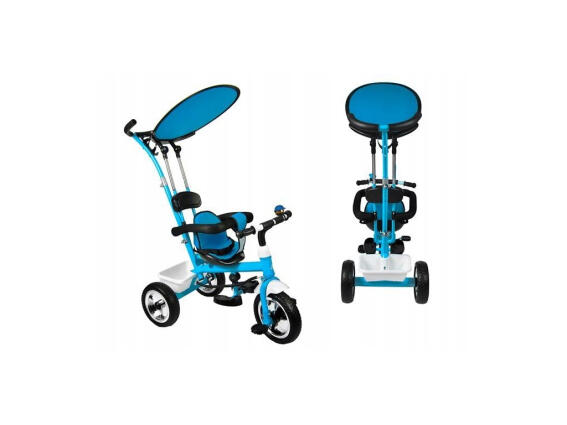 Παιδικό τρίκυκλο ποδήλατο με προσαρμόσιμη Τέντα για ηλικίες 3+, RT6056