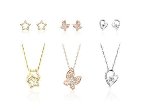 Pierre Cardin PXX0223 Σετ Κοσμημάτων με 3 Κολιέ και 3 Ζευγάρια Σκουλαρίκια