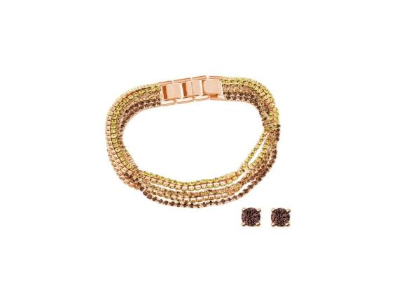 Pierre Cardin PXB7442 Σετ Βραχιόλι και Σκουλαρίκια