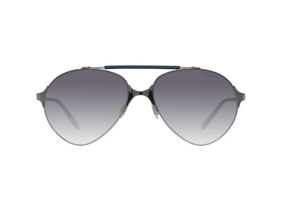 Carrera Ανδρικά Γυαλιά Ηλίου με Μεταλλικό Σκελετό σε Γκρι Χρώμα και Γκρι φακούς Τύπου Pilot