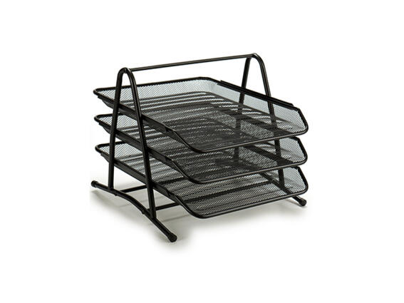 Μεταλλικά συρόμενα συρτάρια αρχειοθέτησης εγγράφων 3 θέσεων, 29,5x34,5x27cm