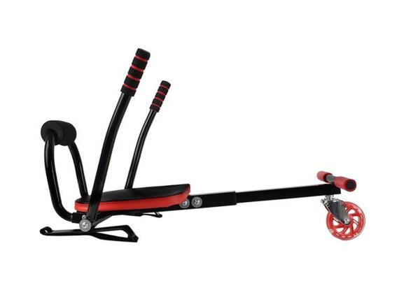 Go Kart Hoverkart κάθισμα για Hoverboard 6.5 "- 8.0" με Ρυθμιζόμενο μήκος σε Κόκκινο Μαύρο Χρώμα