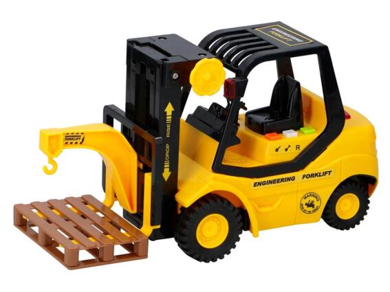 Gearbox Παιχνίδι Ανυψωτικό Όχημα Κλαρκ 1:16 με παλέτα, 23x9x14cm